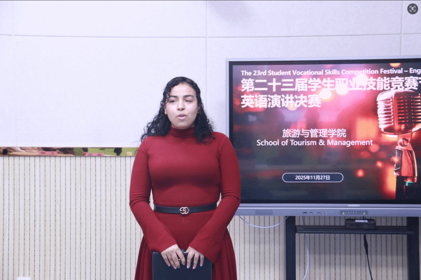 即兴演讲与问答现场赛在北校区行知楼B